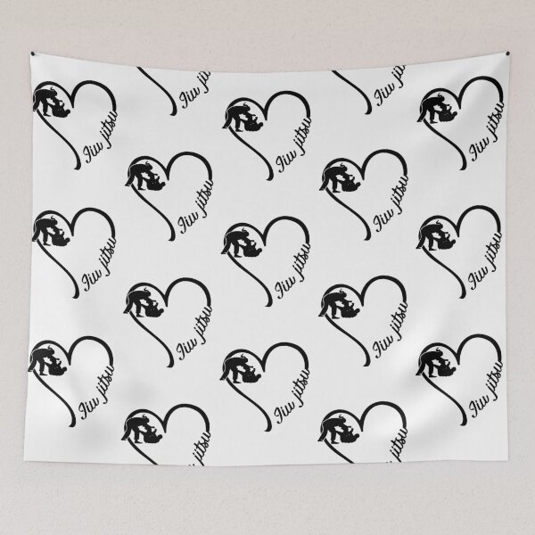 Item preview, Jiu jitsu heart designed and sold by tuyetnhung98.