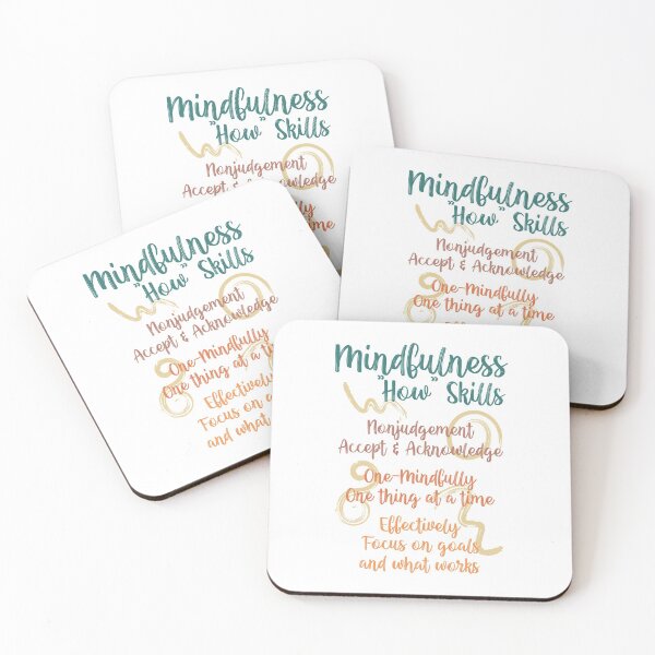Item preview, Learning the skills of Mindfulness. Nonjudgement, acceptance, acknowledgment, one thing at a time. You are worthy and deserving of care. designed and sold by Orianah.