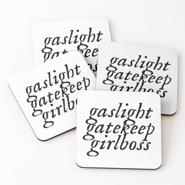 Item preview, gaslight gatekeep girlboss        designed and sold by SeasterSeastert.