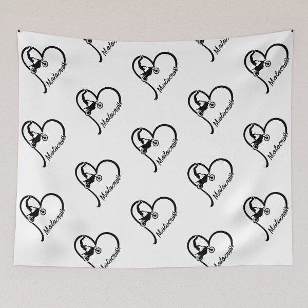 Item preview, Corazón de motocross designed and sold by tuyetnhung98.