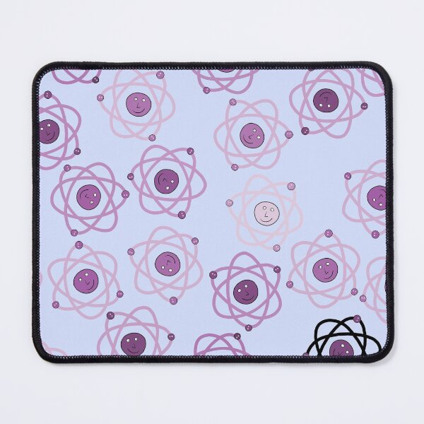 Item preview, Cute Pink Atoms in Blue designed and sold by fogoosherie.