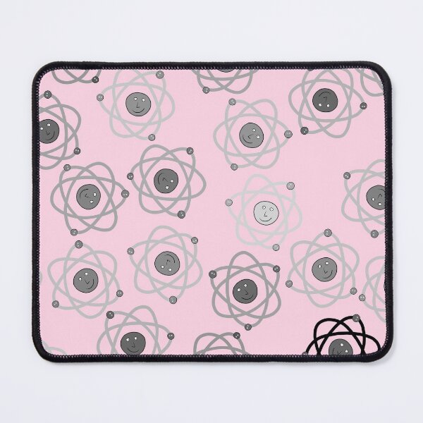 Item preview, Cute Grey Atoms on Pink designed and sold by fogoosherie.