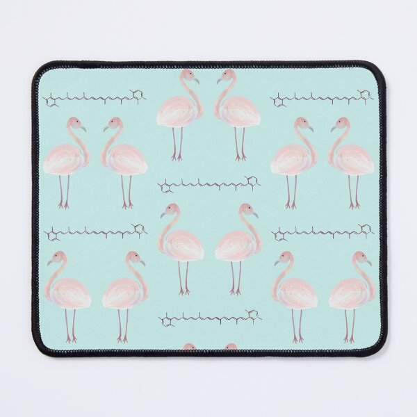 Item preview, Pink Flamingo and Carotenoid Molecule designed and sold by fogoosherie.