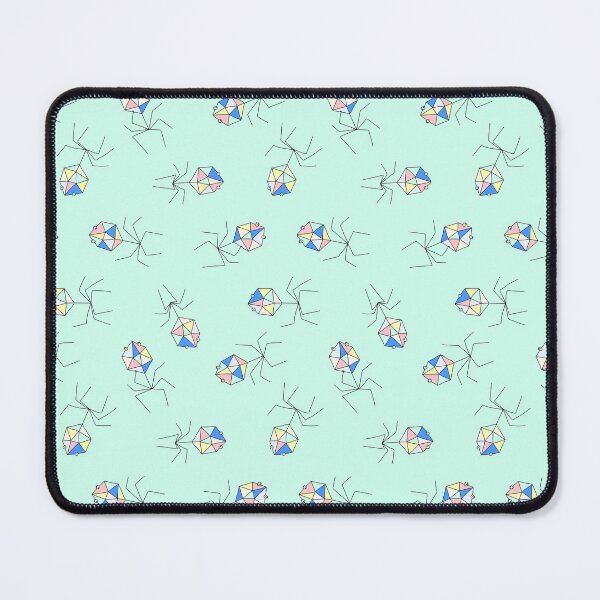 Item preview, Cute Bacteriophages on Green designed and sold by fogoosherie.
