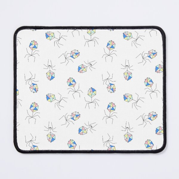 Item preview, Cute Bacteriophages on White designed and sold by fogoosherie.