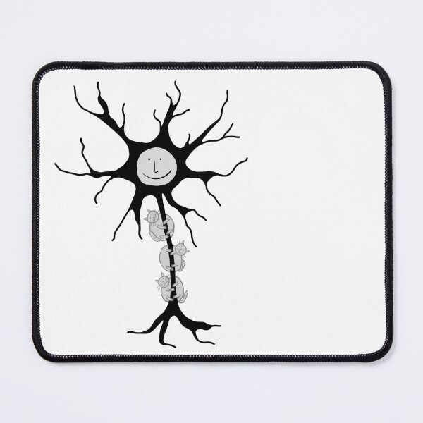 Item preview, Cute Neuron with Meowlin Sheath designed and sold by fogoosherie.