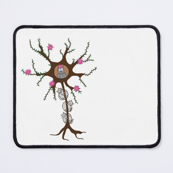 Item preview, Neuron Tree with Nucleowlus and Meowlin Sheath designed and sold by fogoosherie.