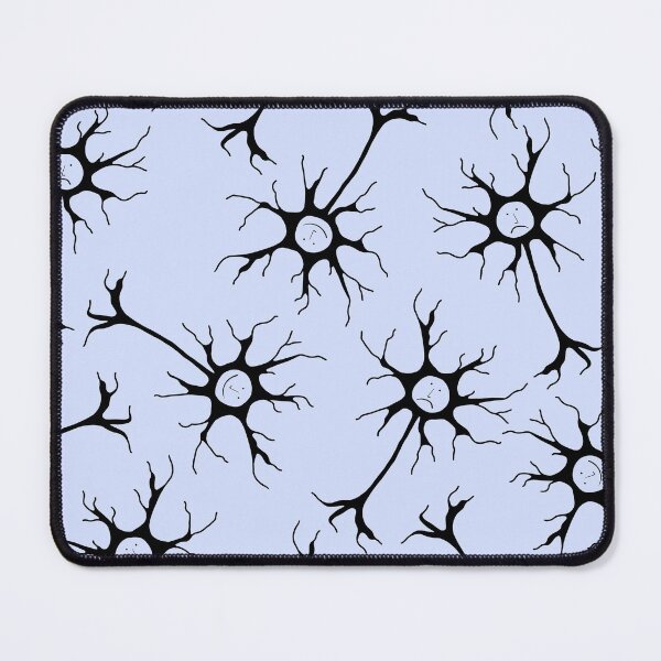 Item preview, Happy and Sad Neurons on Blue designed and sold by fogoosherie.