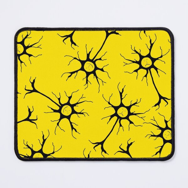 Item preview, Happy and Sad Neurons on Yellow designed and sold by fogoosherie.