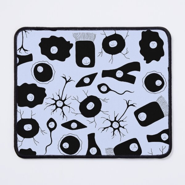 Item preview, Sad and Happy Cells of Different Types on Blue designed and sold by fogoosherie.