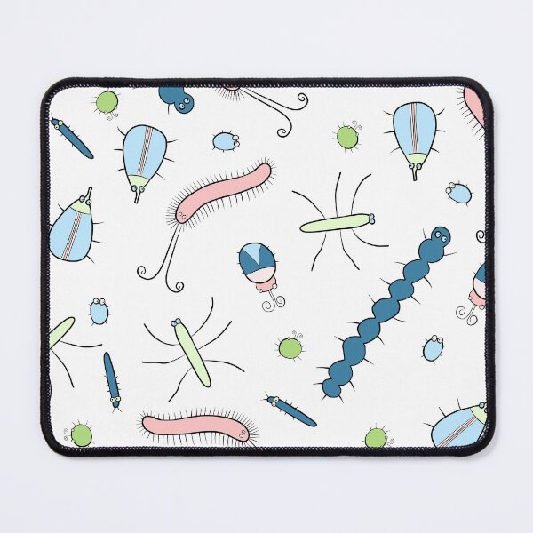 Item preview, Cute Insects on White designed and sold by fogoosherie.