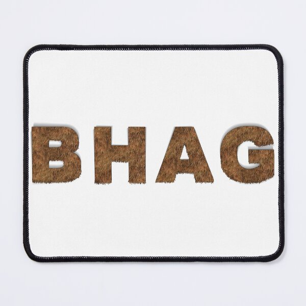 Item preview, big hairy audacious goal BHAG designed and sold by 5purplestarfish.