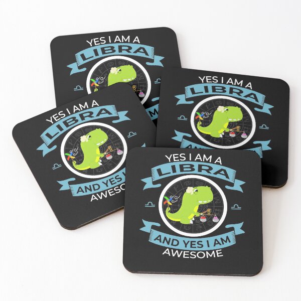 Item preview, Cute Libra Zodiac Sign Astrology T-Rex Dinosaur Horoscope designed and sold by RJ-Art.