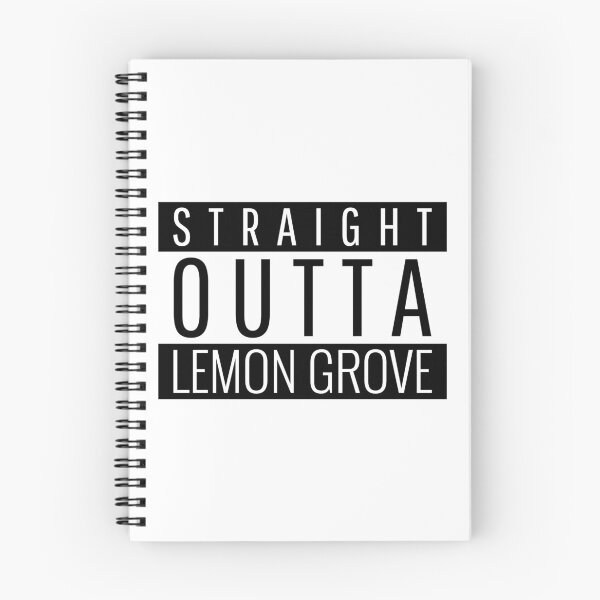 Item preview, Straight Outta Lemon Grove California  designed and sold by Teelogic.