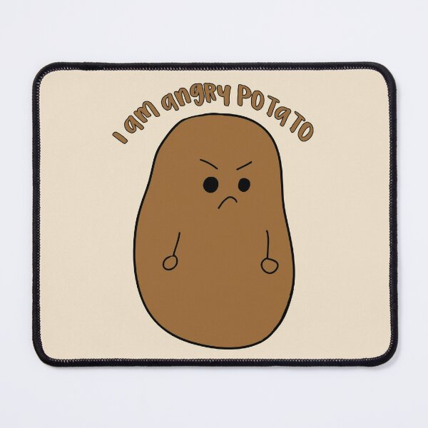 I'm so cute potato mouse pad