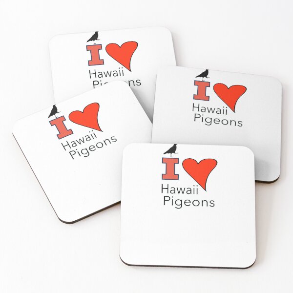 Item preview,  I LOVE HAWAII PIGEONS designed and sold by cgullart.