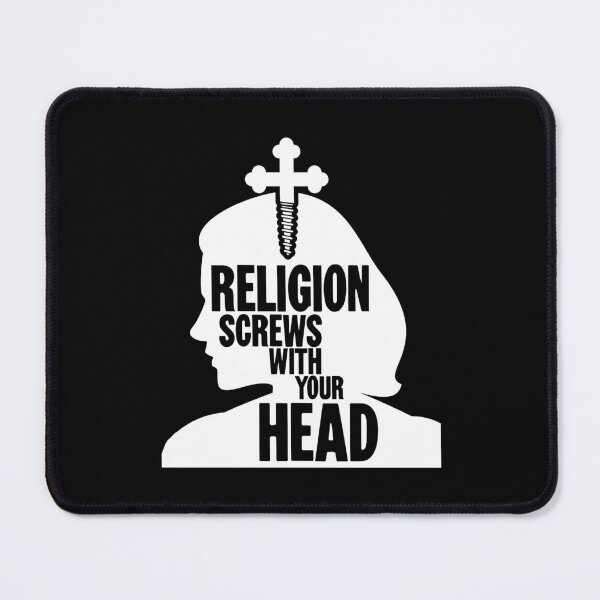 Item preview, Religion Screws With Your Head designed and sold by Good-Looking Corpse.