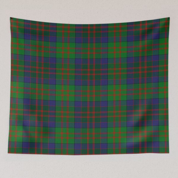 Item preview, Plaid in Green, Blue and Red designed and sold by AlteredAtelier.
