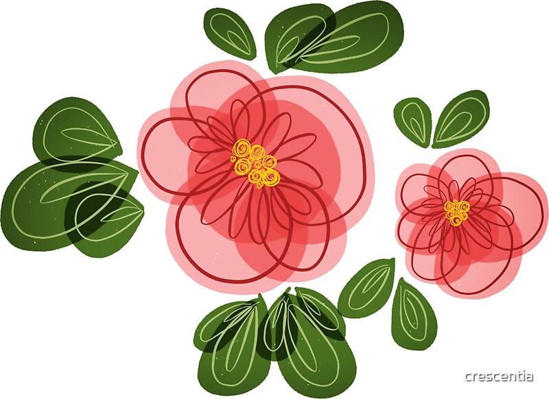 Moana Flower: Stickers | Redbubble