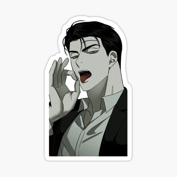 Jin Cheong Woo Sous le feu vert manhwa Sticker