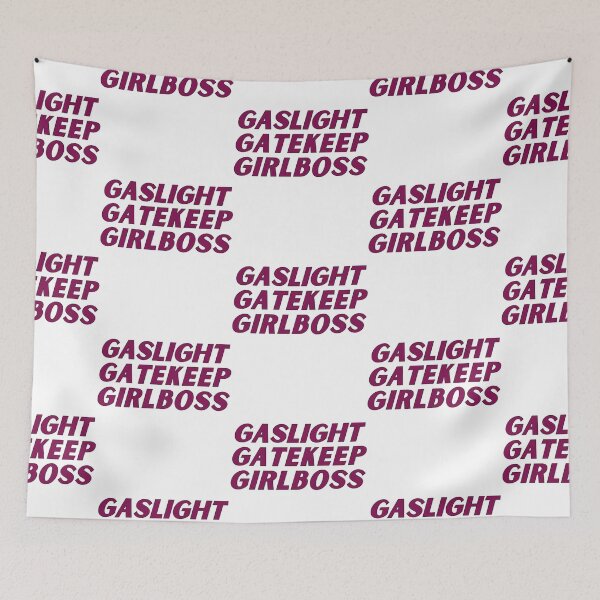 Item preview, gaslight gatekeep girlboss tshirt designed and sold by SeasterSeastert.
