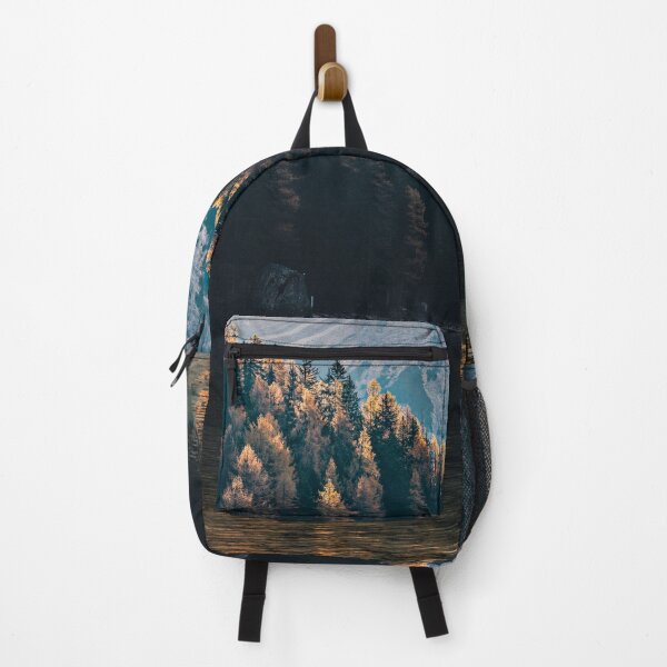 Item preview, Lake Near Forest - Mountain Trees with Reflections designed and sold by Hassan  Adnan.