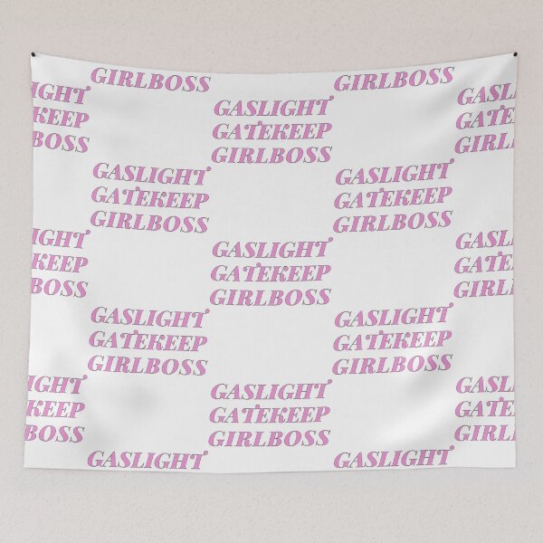 Item preview, gaslight gatekeep girlboss t-shirt designed and sold by SeasterSeastert.