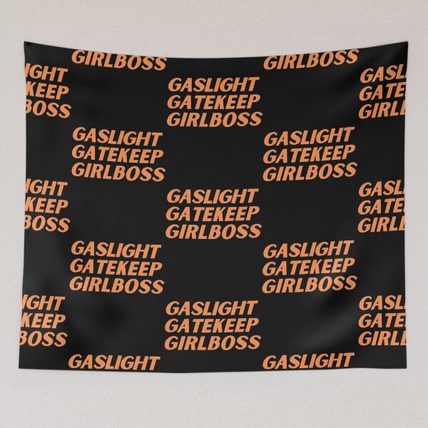 Item preview, gaslight gatekeep girlboss tshirts designed and sold by SeasterSeastert.