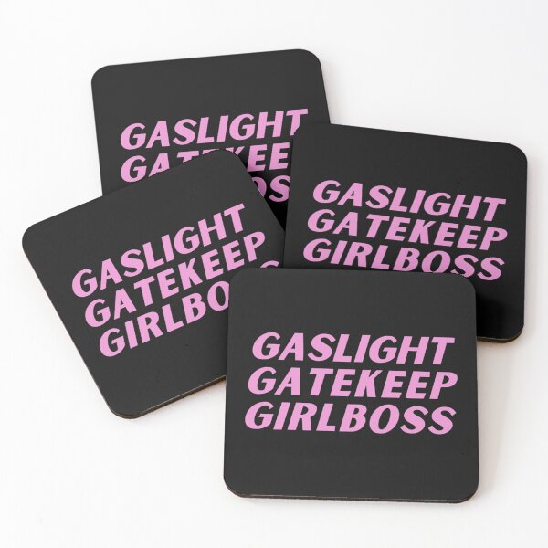 Item preview, gaslight gatekeep girlboss t-shirts designed and sold by SeasterSeastert.