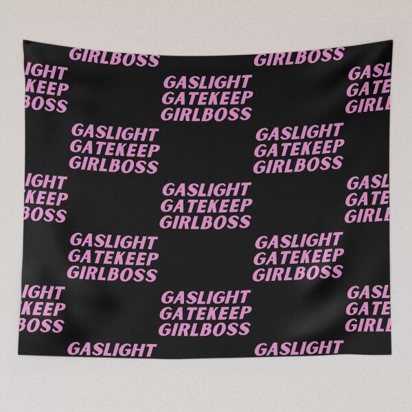 Item preview, gaslight gatekeep girlboss t-shirts designed and sold by SeasterSeastert.