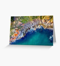 Crumbled Granite Greeting Card