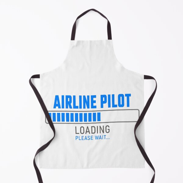 Item preview, Airline Pilot - Loading please wait designed and sold by VrajStudio.