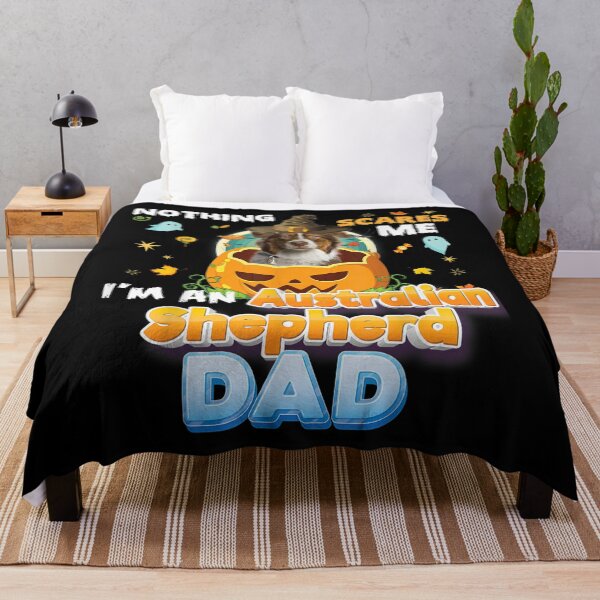 Item preview, Nothing Scares Australian Shepherd Dog Dad Witch designed and sold by miann4.