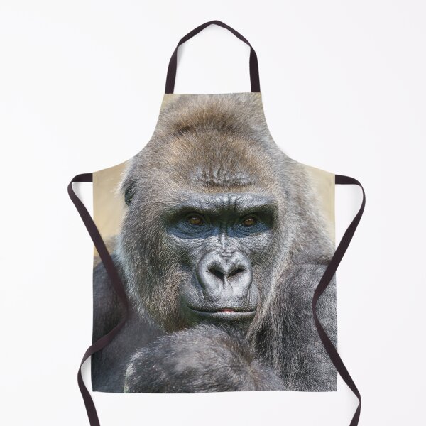 Item preview, Gorilla Close-Up Portrait designed and sold by rawshutterbug.