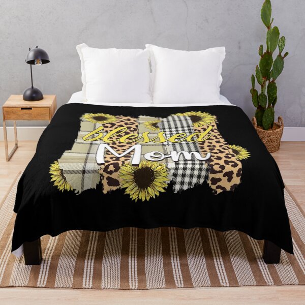 Item preview,  Blessed Mom Sunflower Leopard Gift designed and sold by miann4.