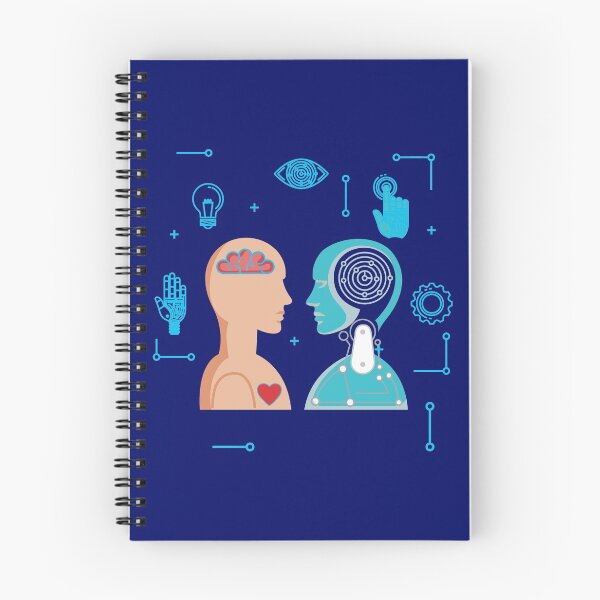 Item preview, Robot Human Couple- Artificial Intelligence AI  designed and sold by EngineersArt.