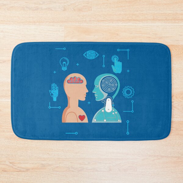 Item preview, Robot Human Couple- Artificial Intelligence AI  designed and sold by EngineersArt.