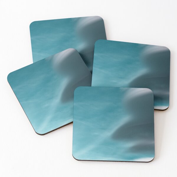 Item preview, Gray Clouds Illustration - Blue Turquoise  designed and sold by Hassan  Adnan.