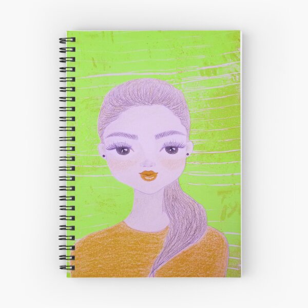 Item preview, "SPF stands for Stay Pretty Forever" beautiful female face drawing by CoolCleverCute (inspired by Dr Dray :)) YELLOW TEXT designed and sold by CoolCleverCute.
