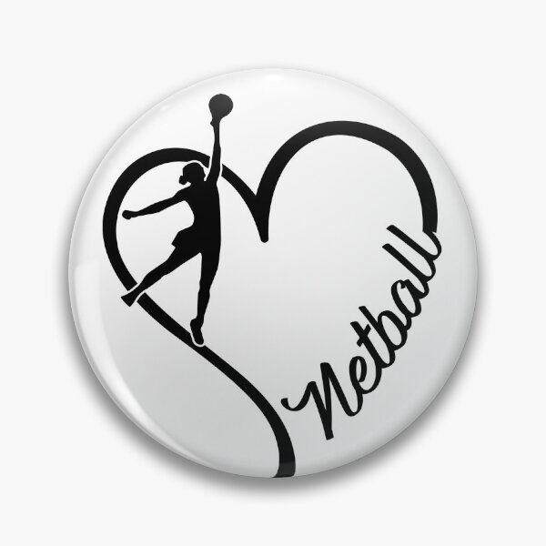 Item preview, Netball heart designed and sold by tuyetnhung98.