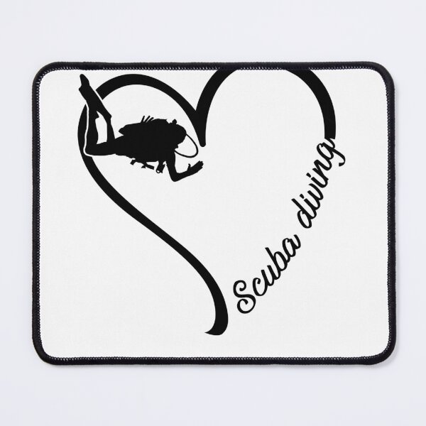 Item preview, Scuba diving heart designed and sold by tuyetnhung98.
