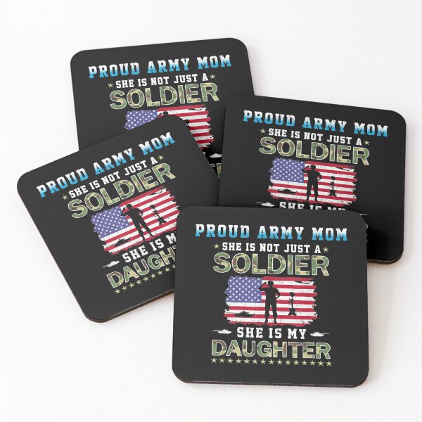 Item preview,  She Not Just Soldier Daughter Proud Army Mom designed and sold by miann4.