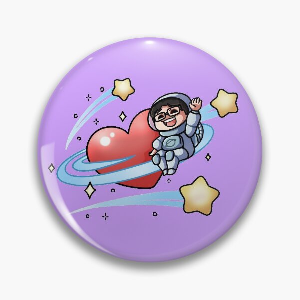 Item preview, Starry Heart (Light Violet) designed and sold by ExoPlanetTV.