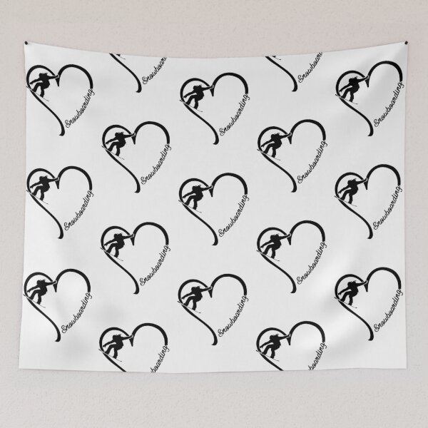 Item preview, Snowboarding heart designed and sold by tuyetnhung98.