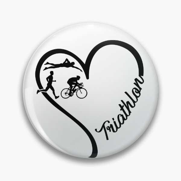 Item preview, Triathlon heart designed and sold by tuyetnhung98.