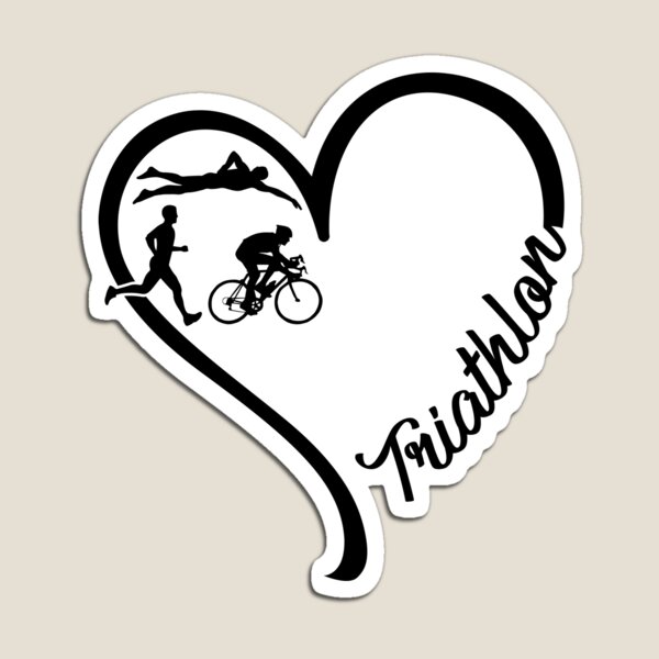 Item preview, Triathlon heart designed and sold by tuyetnhung98.