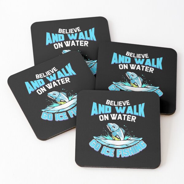 Item preview,  Ice Fishing Gift For Angler Fisher Walk Water designed and sold by miann4.