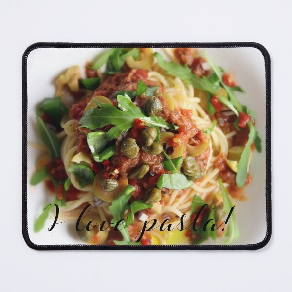Item preview, I Love Pasta designed and sold by hurmerinta.