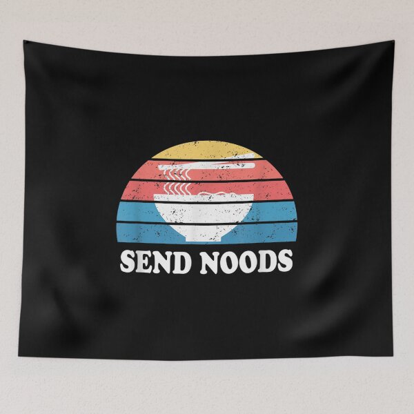 Item preview,  Noodles Send Noods Retro Gift Pun designed and sold by miann4.