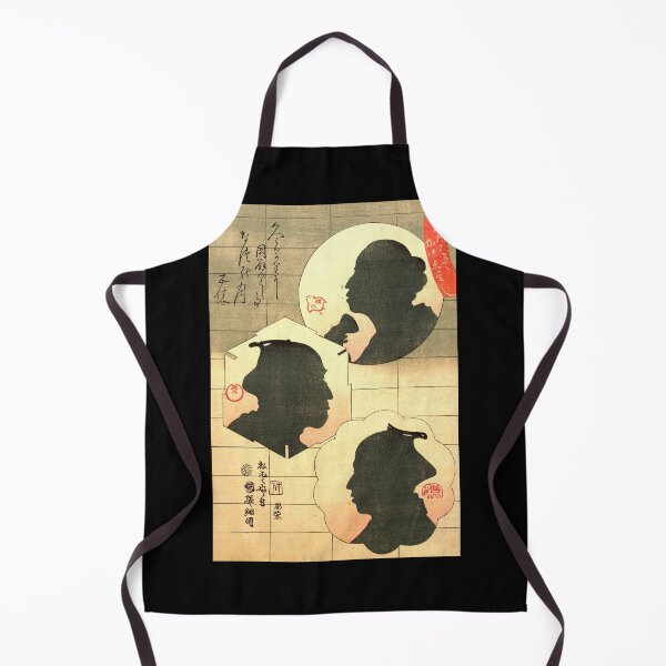 Item preview, Kabuki Actors Silhouette - Japanese Woodcut Prints designed and sold by mosgol.